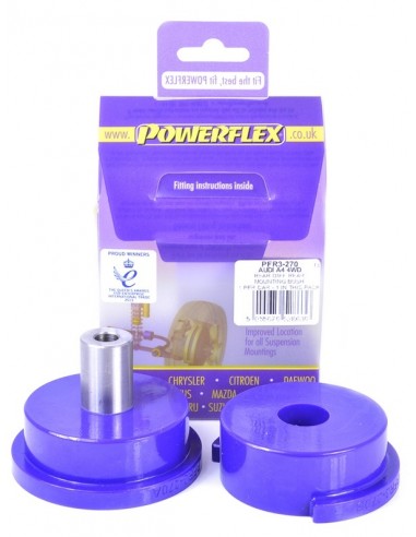 Silentblock delantero diferencial tras Powerflex Audi A4/S4/RS4 B7 4WD