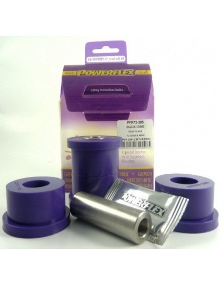 Silentblock tirante tras al chasis Powerflex Opel Agila 00-08