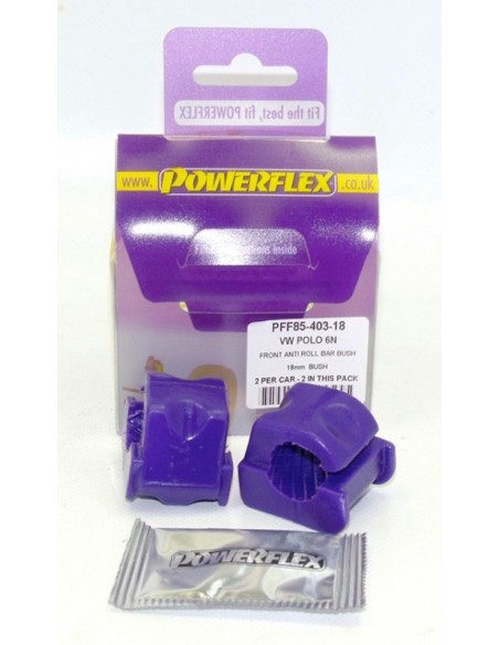 Silentblock estabilizadora del Powerflex 18mm Seat Arosa