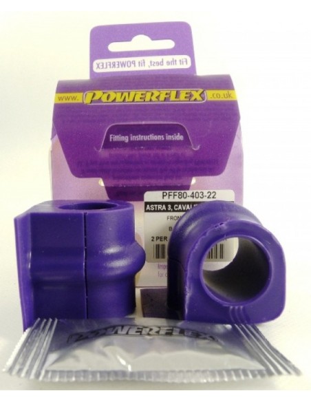 Silentblock estabilizadora del Powerflex 22mm Opel Astra F
