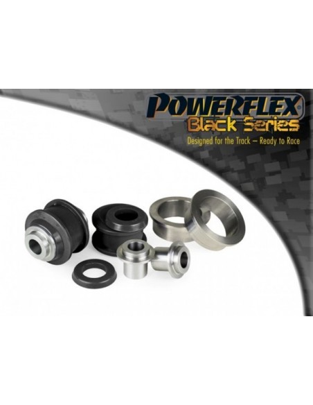 Silentblock trasero trapecio del Powerflex Toyota Aygo 05-14 Black series