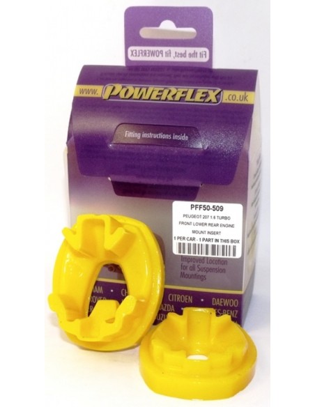 Inserto silentblock soporte motor inf Powerflex Citroen C3 09-16
