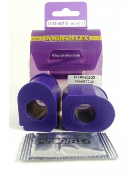 Silentblock estabilizadora del Powerflex 20mm Renault Clio I 90-98