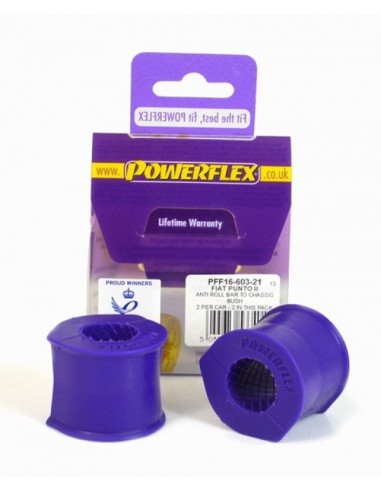 Silentblock estabilizadora del Powerflex 21mm Lancia Dedra