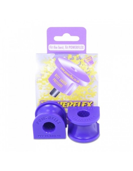 Silentblock estabilizadora del Powerflex 16mm Ford Escort MK5/6/7 incl. RS2000