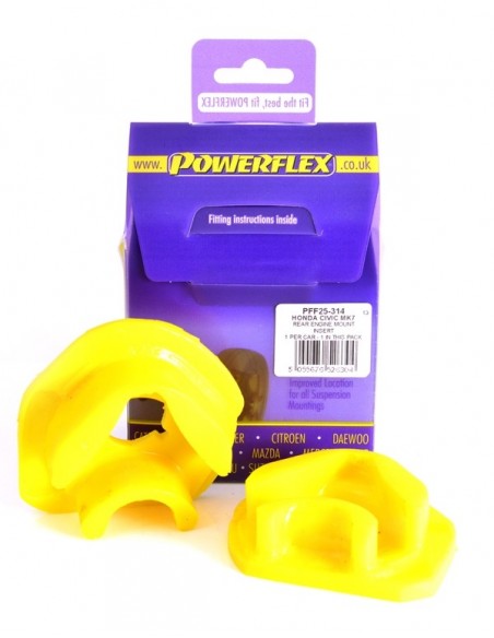 Inserto silentblock soporte motor tras Powerflex Honda Integra 01-06