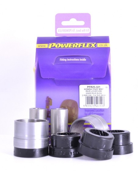 Silentblock trasero int brazo inf tras Powerflex Honda Integra 01-06