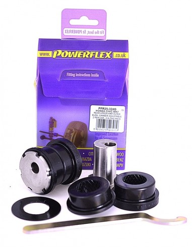 Silentblock exterior brazo sup tras Powerflex Honda Integra 01-06 (Ajustable caída)