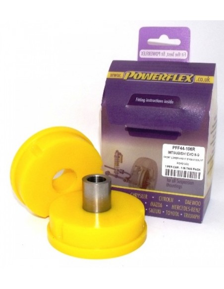 Silentblock soporte motor del inf del Powerflex Mitsubishi Lancer Evolution 4/5/6 (Uso calle)