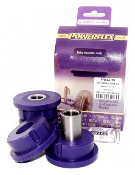 Silentblock delantero diferencial tras Powerflex Mitsubishi Lancer Evolution 4/5/6