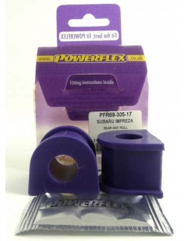 Silentblock estabilizadora tras Powerflex 17mm Subaru Legacy 03-09