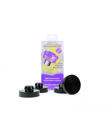 Kit 4 insertos silentblock soporte elevador/gato Powerflex Seat Leon 99-05 2WD/4WD