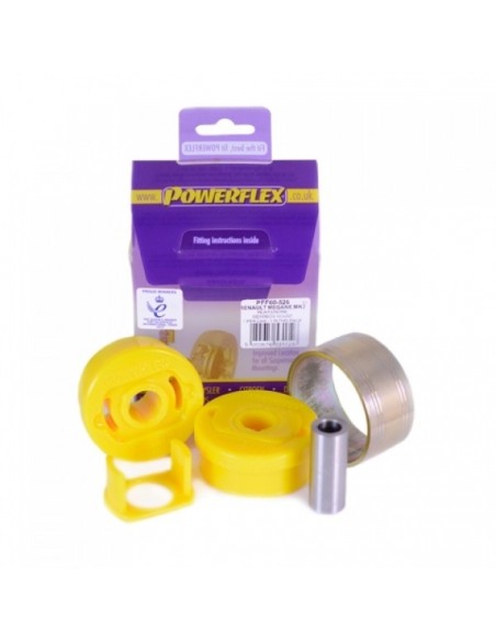 Silentblock soporte motor inf tras Powerflex Renault Megane II 02-08 (1.4/1.6/2.0 gasolina)