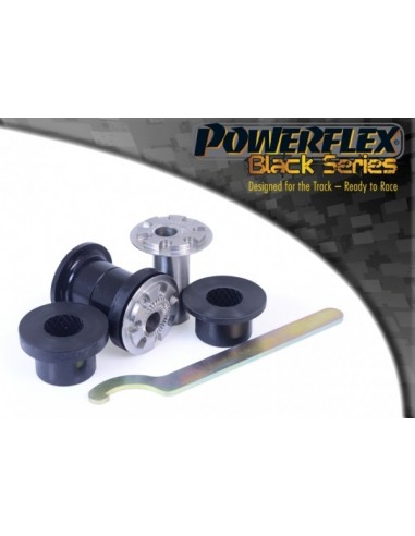Silentblock delantero trapecio del Powerflex Volkswagen Polo 09-17 (Ajustable caida) Black series