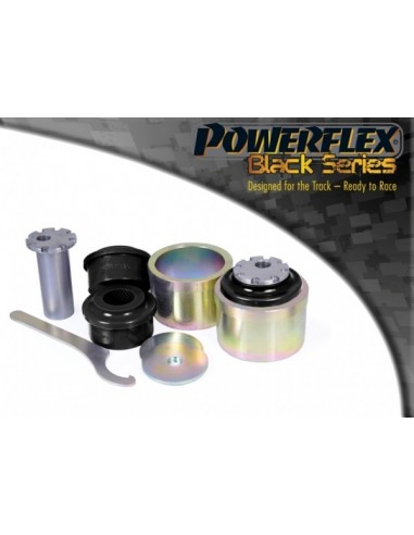 Silentblock chasis al radio brazo inf del Powerflex Audi Q5 8R 4WD (65mm)(Ajustable avance) Black series
