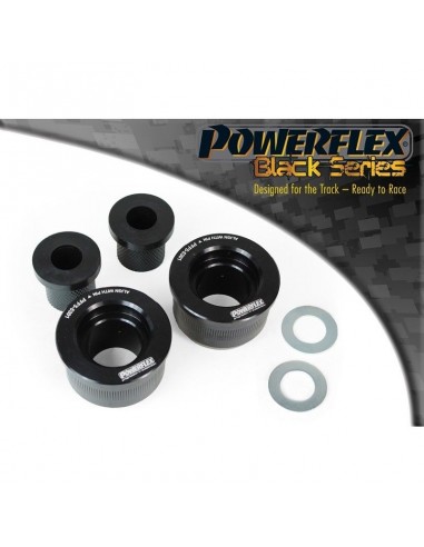 Silentblock trasero trapecio inf del Powerflex BMW Serie 3 E30 (Aluminio exterior) Black series