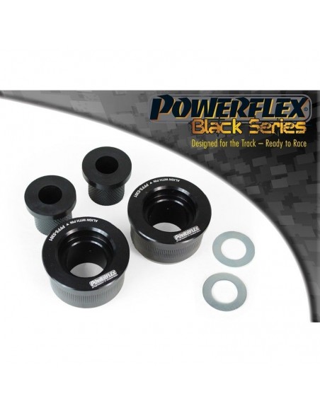 Silentblock trasero trapecio inf del Powerflex BMW Serie 3 E30 (Aluminio exterior) Black series