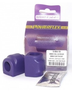 Silentblock estabilizadora tras Powerflex 19mm BMW Serie 3 E46 incl. xDrive/Compact