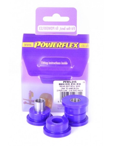 Silentblock unión estabilizadora tras al brazo Powerflex BMW Serie 6 E24