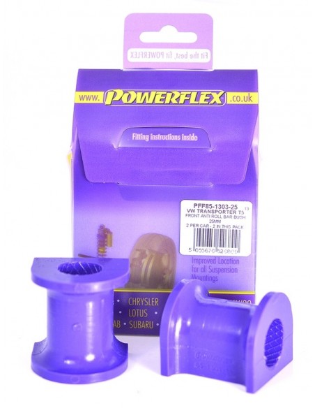 Silentblock estabilizadora del Powerflex 25mm Volkswagen Transporter T5