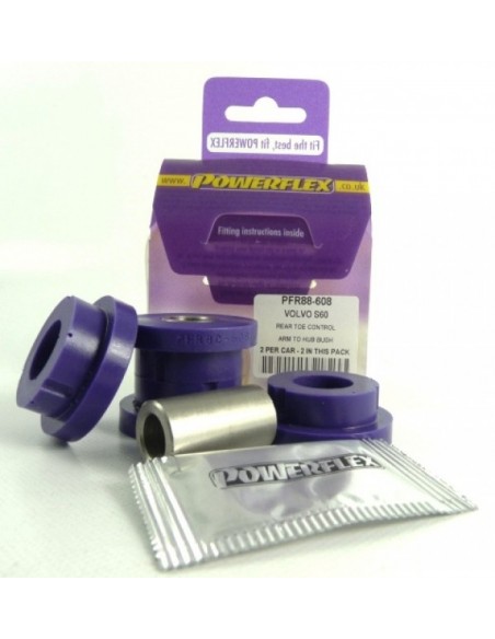 Silentblock brazo convergencia tras a mangueta Powerflex Volvo V70 00-07