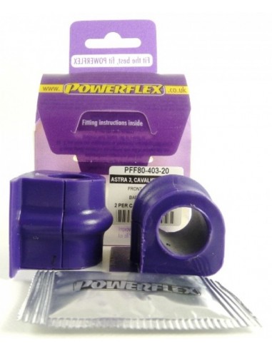 Silentblock estabilizadora del Powerflex 20mm Opel Vectra A 2WD/4WD
