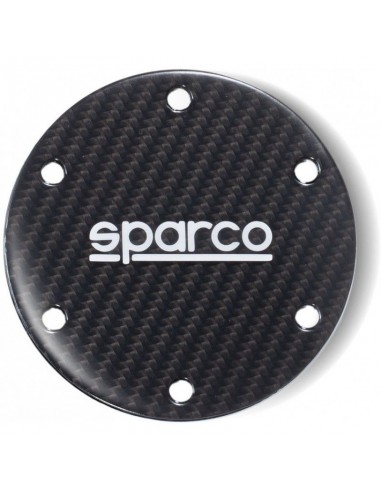 Kit anular bocina volante Sparco fibra carbono mate