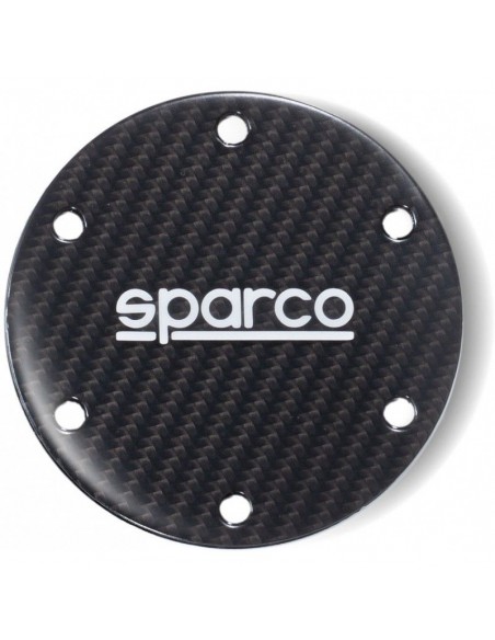 Kit anular bocina volante Sparco fibra carbono mate