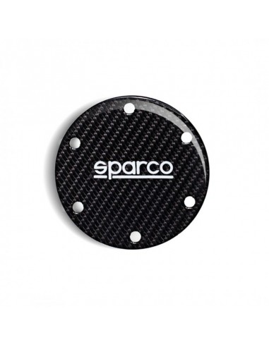 Kit anular bocina volante Sparco fibra carbono brillante