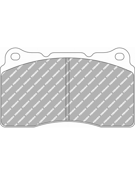 Pastillas Ferodo Racing DS3.12 Seat Leon 5F Cupra delanteras (Con pack performance)