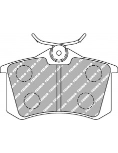 Pastillas Ferodo Racing DS2500 Audi S3 8L traseras