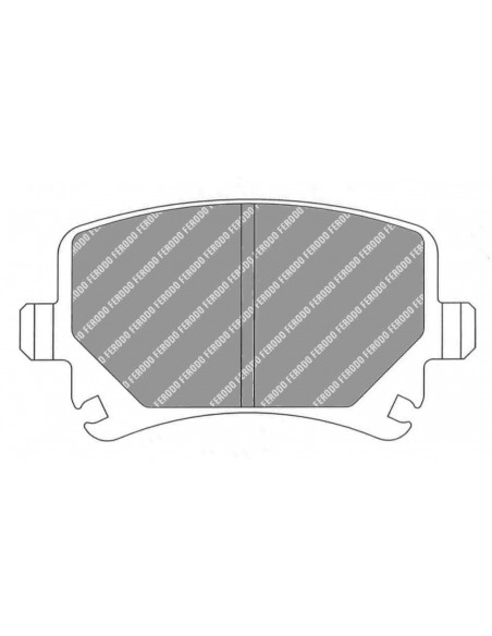 Pastillas Ferodo Racing DS2500 Seat Leon 5F Cupra traseras Pastillas Ferodo Racing DS2500 Seat Leon 5F Cupra traseras