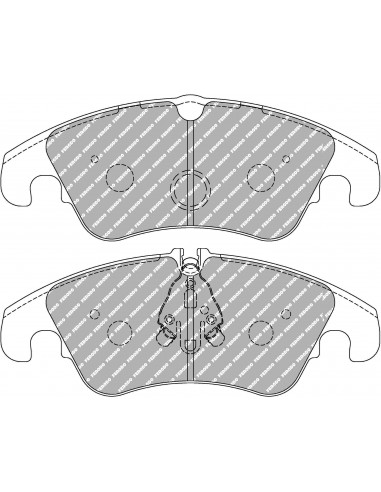 Pastillas Ferodo Racing DS2500 Ford Focus MK2 RS delanteras