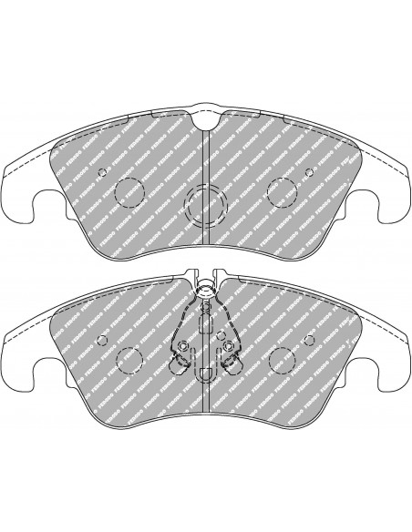 Pastillas Ferodo Racing DS2500 Ford Focus MK2 RS delanteras