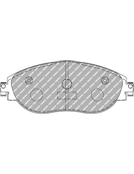 Pastillas Ferodo Racing DS2500 Cupra Ateca delanteras