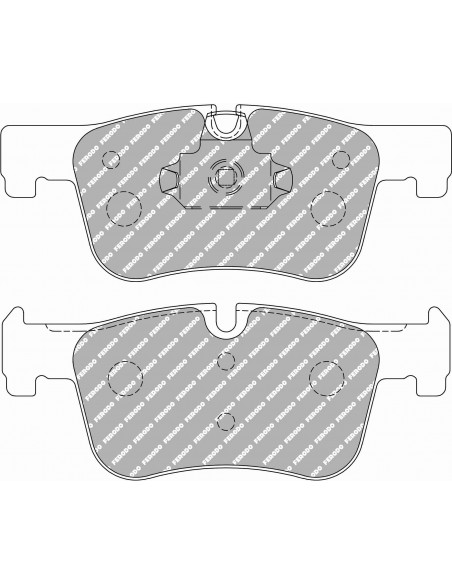 Pastillas Ferodo Racing DS2500 BMW Serie 4 F32/F33 delanteras (Pinza Ate)