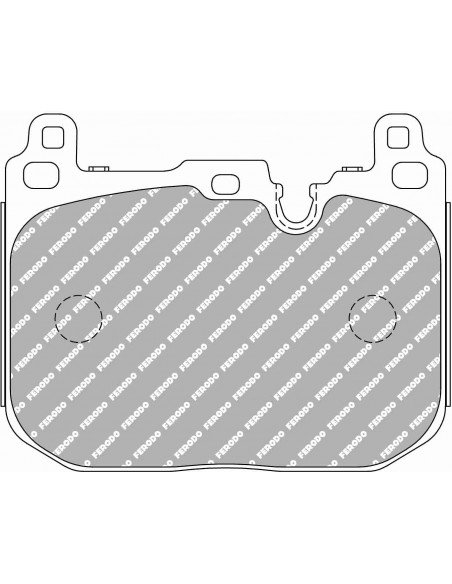 Pastillas Ferodo Racing DSUNO BMW M4 F82 delanteras