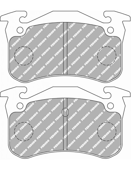 Pastillas Ferodo Racing DS2500 Renault Clio II RS traseras