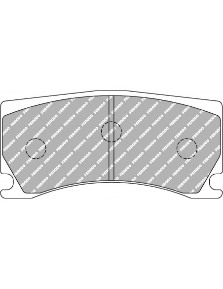 Pastillas Ferodo Racing DSUNO Peugeot RCZ delanteras (Pinzas Alcon)