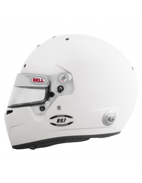 Casco competición Bell RS7 Blanco