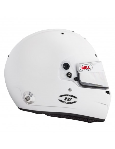 Casco competición Bell RS7 Blanco