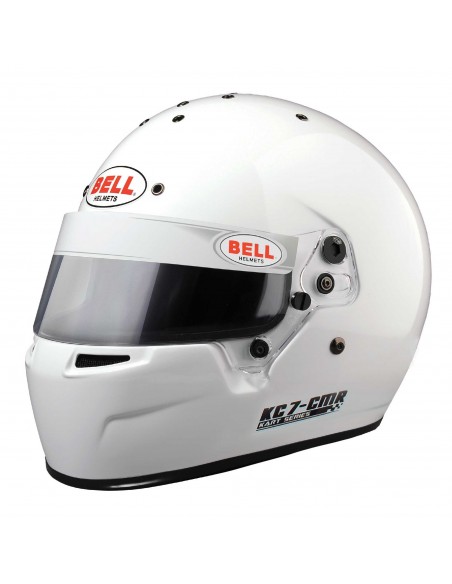 Casco karting Bell KC7-CMR Blanco Casco karting Bell KC7-CMR Blanco
