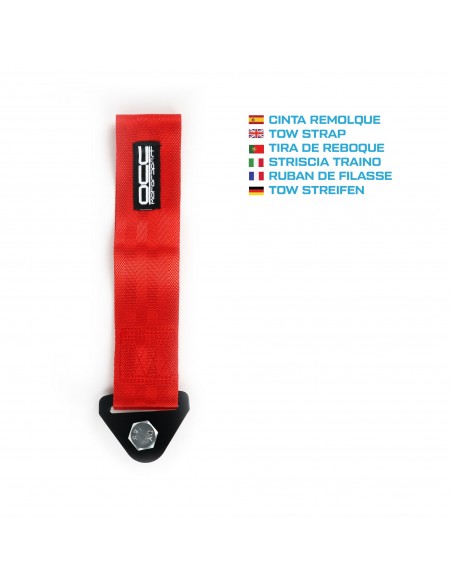 Cinta remolque OCC Roja