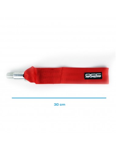 Cinta remolque OCC Roja (Con tornillo)