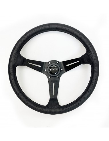 Volante OCC Classic Piel perforada brazo negro