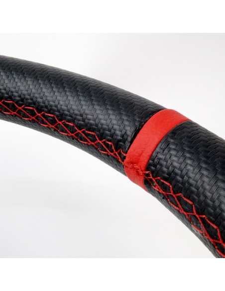 Volante OCC Track Carbon look brazos negros