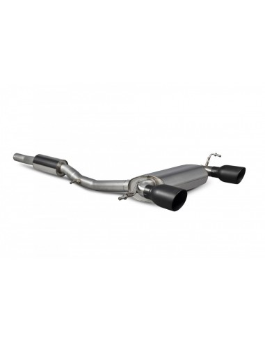 Escape Scorpion Audi TT 8N Quattro 245cv (Colas negras)