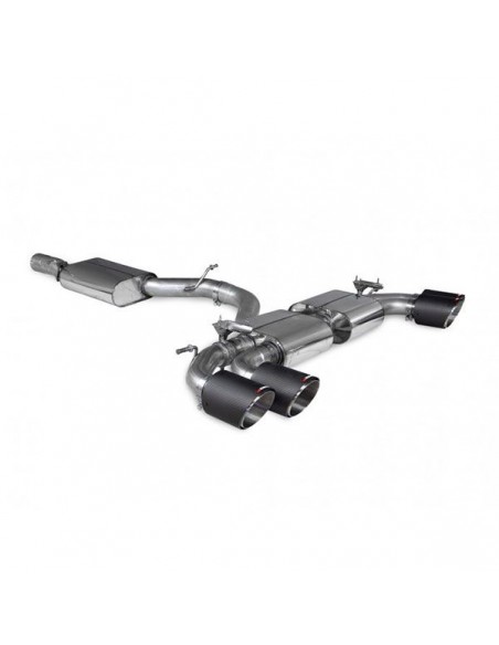 Escape Scorpion Audi S3 8Y Sportback (Con válvulas)(Colas Ascari)