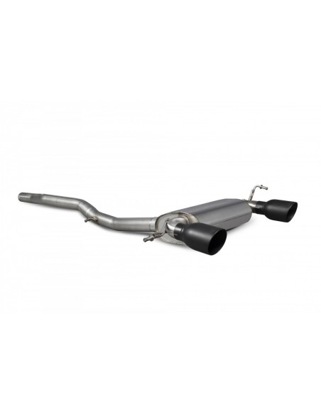 Escape Scorpion Audi TT 8N Quattro 245cv (Sin silenciador)(Colas negras)