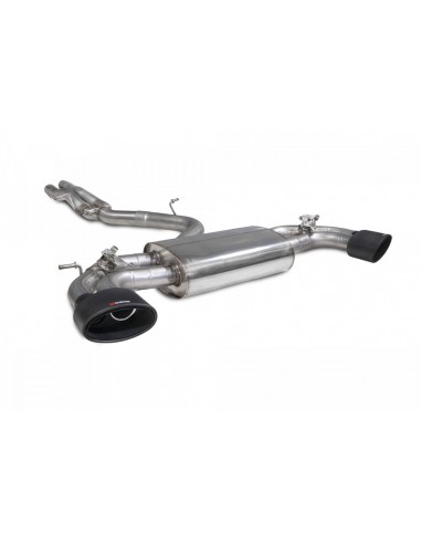 Escape Scorpion Audi TTRS 8S (Con válvulas)(Sin silenciador)(Para modelos con GPF)(Colas Ascari Evo)